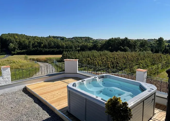 Деревянный коттедж Amberner Penthouse Бад Вальтерсдорф